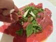 carpaccio al cocomero
