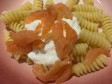 pasta salmone stracciatella pistacchi pasta salmone stracciatella pistacchi