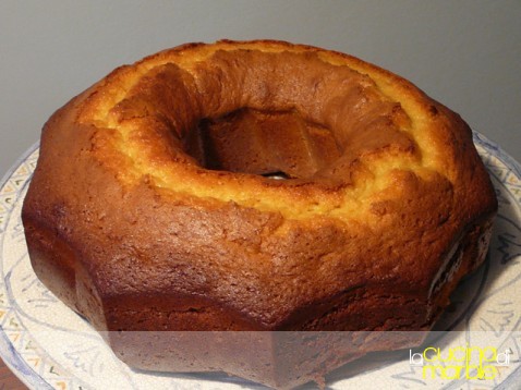 ciambella con la marmellata