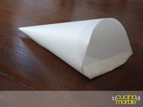 cornetti - conetti per decori di cioccolata