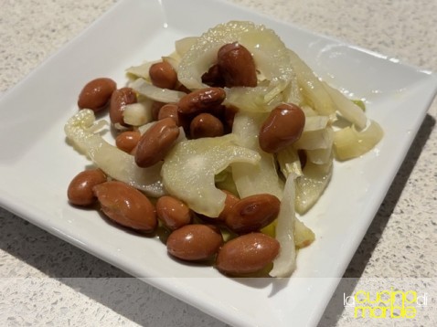 finocchi e fagioli borlotti finocchi e fagioli borlotti