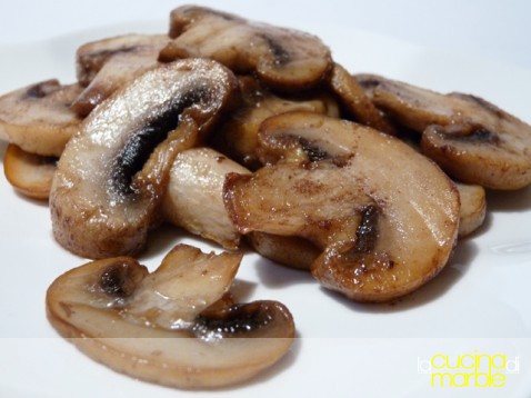 Julia Child's sautéed mushrooms