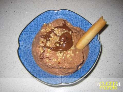 mousse di nutella