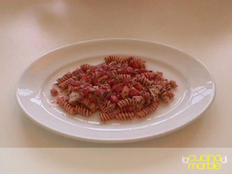 pasta vodka e fragole