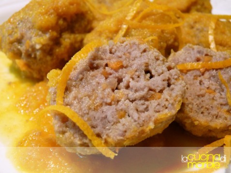 polpette all'arancia