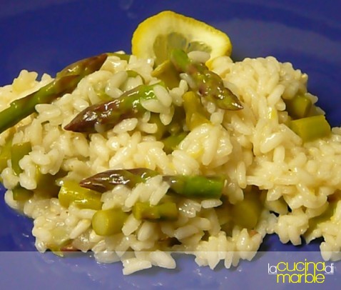 risotto asparagi e limone