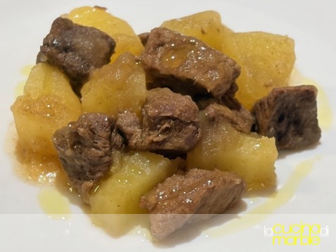 spezzatino con le patate light