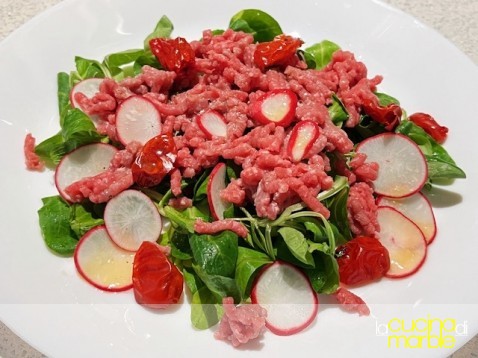 tartare ravanelli valeriana
